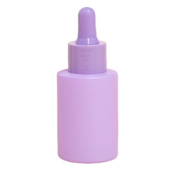 

Бутылка-дозатор Практичная компактная легкая стеклянная капельница Пустые бутылки с эфирным маслом Косметические принадлежности фиолетовый