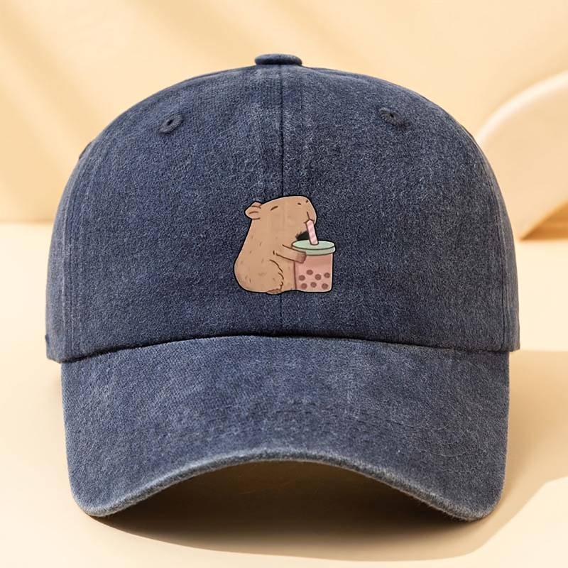 Cute printed baseball cap with fashionable, simple and versatile style, suitable for both Unisex and Women