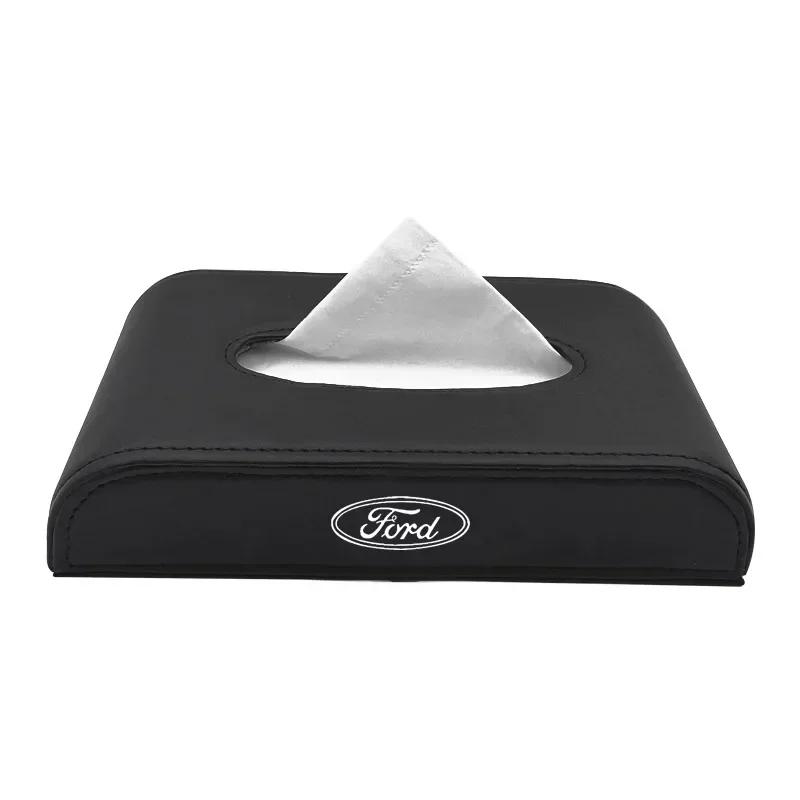 

Автомобильная наклейка Ford New 2025 Горячая автомобильная салфетница Декор для хранения в салоне автомобиля для Ford Focus 2007 2008 2009 Fiesta Mk3 F150 Rang чёрный