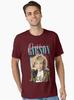Vanessa Paradis Debbie 80er Jahre Stil Gibson Ästhetik Basic T-Shirt