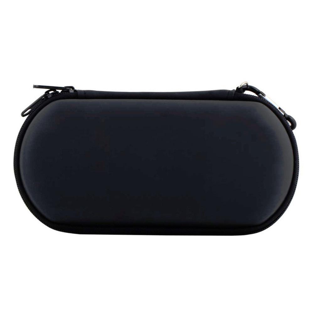 

Portable Hard Zipper Storage Protective Bag With Carabiner Charger Parts Pouch Compatible For Psp1000 2000 3000 black#0