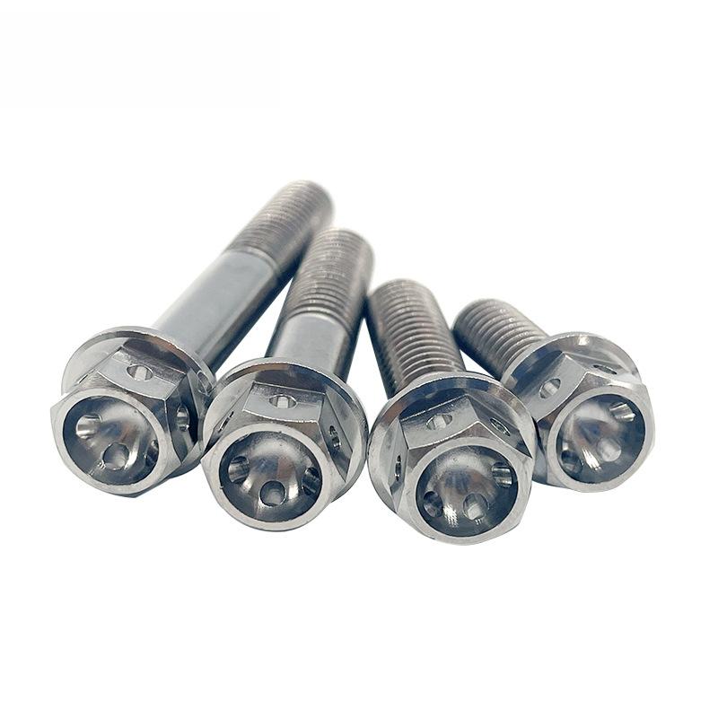 Titanium Bolt M6 M8 Hexagon Screws for Bike MTB Bike & Bicycle Motorcycle Car Boat Accessory Parts