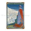 Plm Alger Vintage Travel Poster Metal Sign Wall Decor Cinema Wall Decor Iron Club Tin Sign Poster