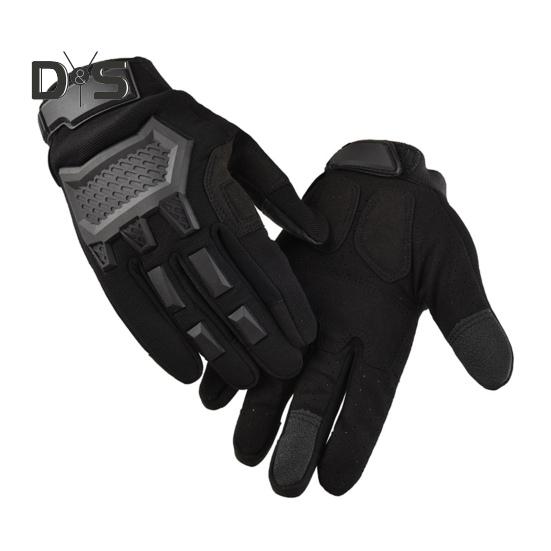 1 para rękawic taktycznych Touch Scree odpornych na zużycie, wiatroszczelnych, zimowych, ciepłych, sportowych na świeżym powietrzu, z pełnymi palcami