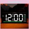Clock Digital Led With Loud Alarm And Week Indicator For Child Decor Bedroom