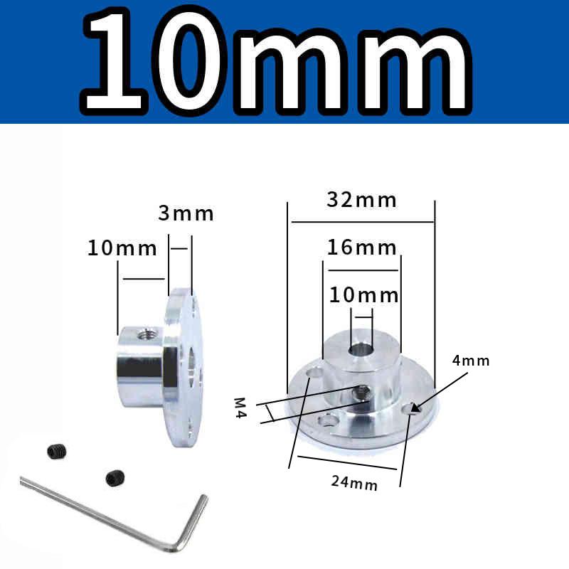 1PCS Rigid Flange Coupling Motor Guide Shaft Coupler Motor Connector Shaft Axis Bearing Fittings 3/4/5/6/6.35/7/8/10/11/12/14mm