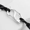 Stainless Steel Multi-functional Carabiner Keychain with Bottle Opener and S-shaped Climbing Hook