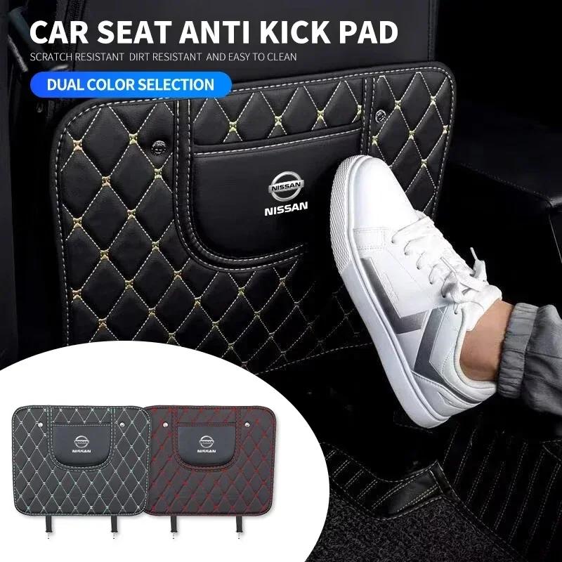 1pcs Car Seat Back Protector Mat Anti Dirty Protective Pad For Nissan X-trail Qashqai Note Juke Leaf Sentra Patrol Car Styling