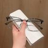 Fashion Retro Eyebrow Glasses Frame Men's Casual Face Can Be Matched with Myopia Glasses Frame Tide.