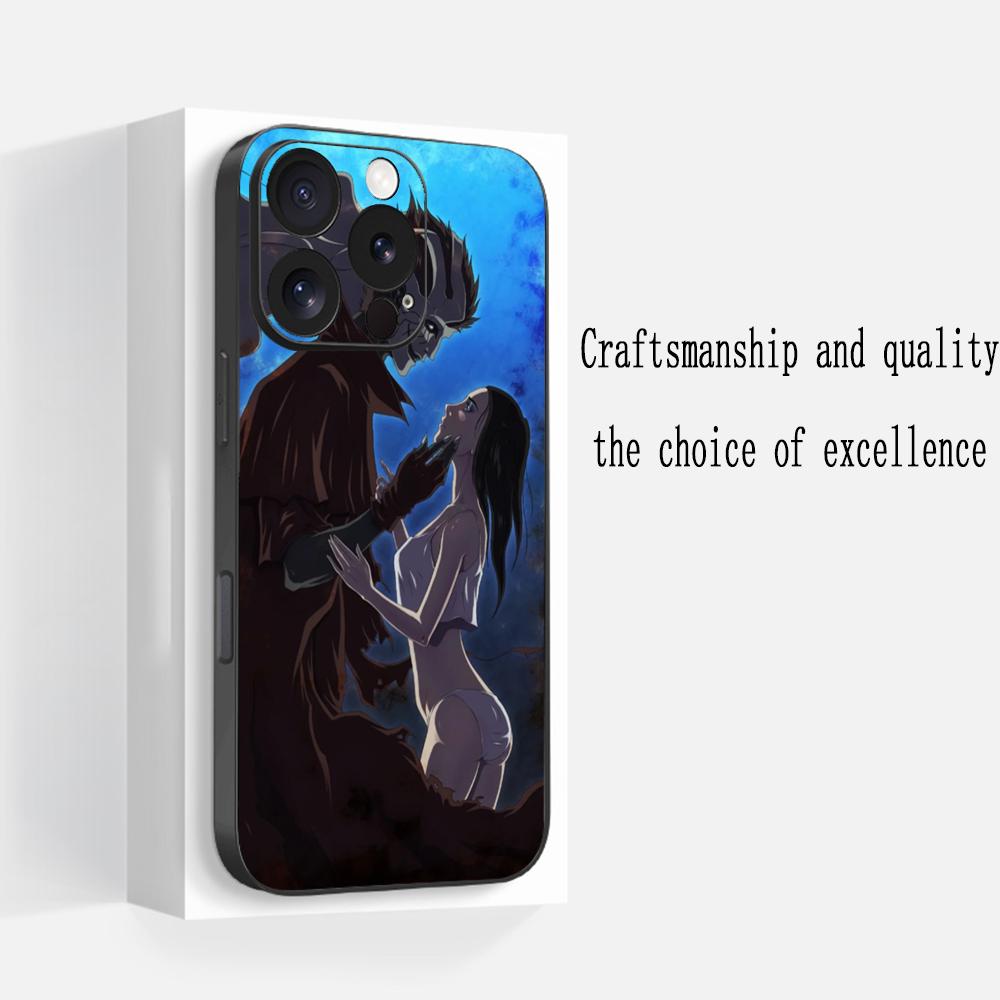 

Ergo Proxy Y2K girl japan anime Phone Case For iPhone 17 16 e 15 14 13 12 Plus Mini Pro Max Soft black Shockproof Cover iPhone 13 mini