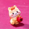 4Pcs Mini Cartoon Horse Figurine Bring Good Luck Fortune Miniature Pony Statue Resin Animal Sculpture Home Office Microlandscape Decoration Ornament