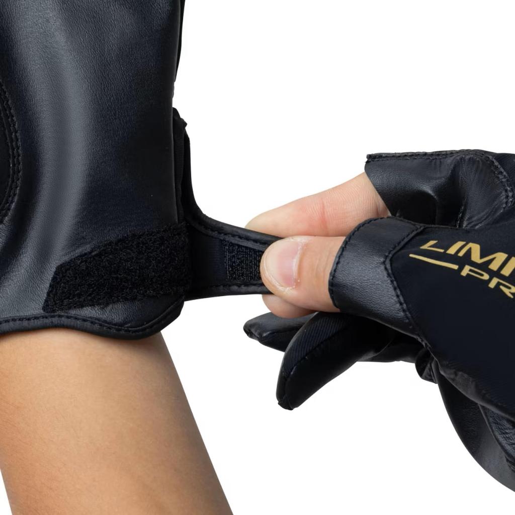 Shimano Limited Pro High Grip Magnet Gloves 3-Finger Cut GL-180Z Black L