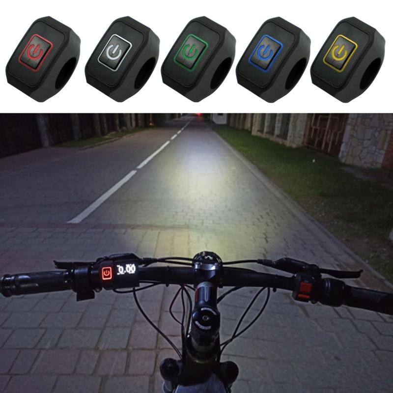 For ATVs Electronic Bike Scooters Motorcycle Headlight Push Button ON/OFF 12V Handlebar Switch