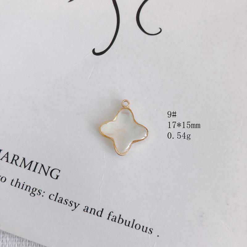 Fantasy Translucent Shell Star Geometric Belt Earrings & Necklace Material