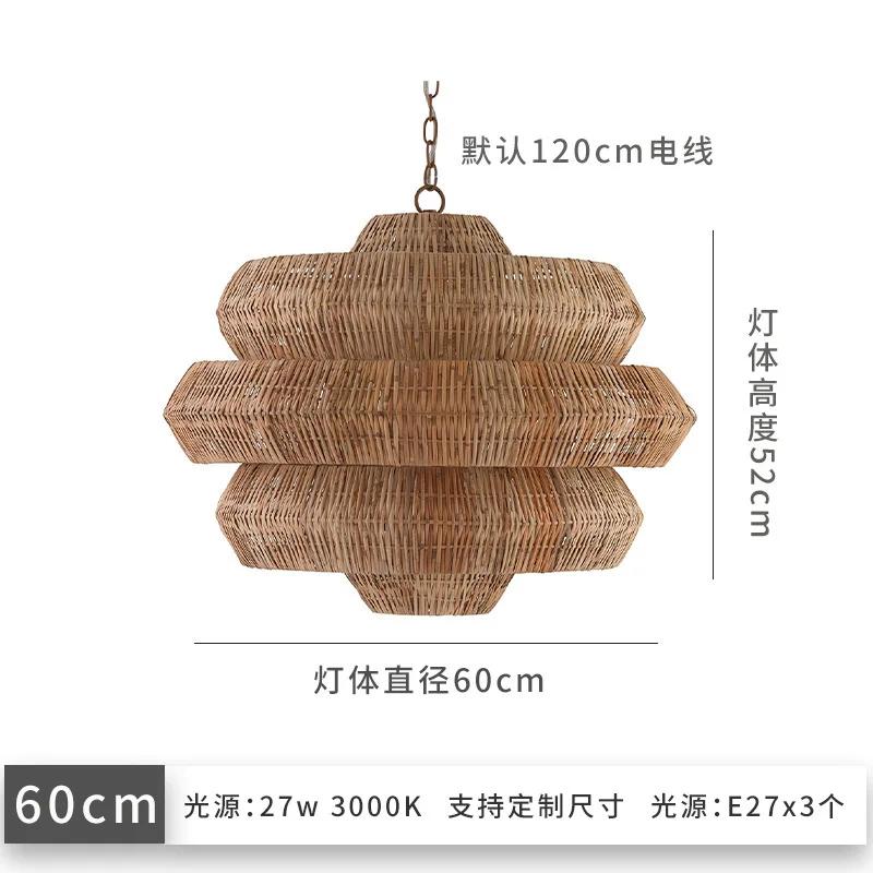 

Богемный Креативный Ротанг Лампы Креативные Подвесные Светильники Ручной Работы Для Гостиной Ресторана Столовой Домашнего Декора Светильник