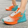 2025 Trendy Casual Sports Shoes for Men and Women Breathable Fly-woven Running Shoes Large Size Couple Mesh Night Running Shoes