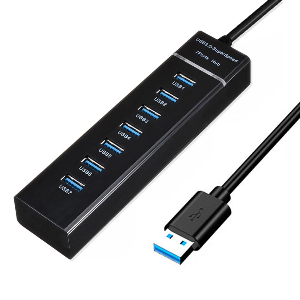 USB 3.0 Multifunctional Desktop & Laptop Hub with Power Supply
