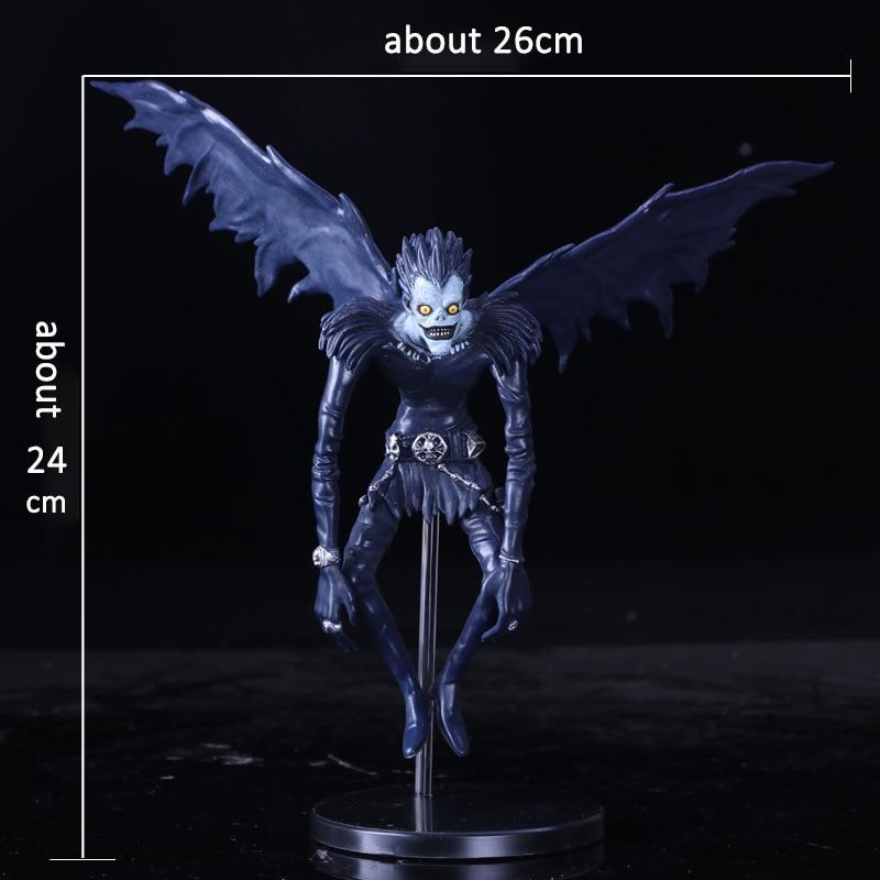 Anime Figur Actionfigur Death Note Figur Leke Rem Ryuuku PVC Resin Samlefigur Anime Actionfigurer Figurin