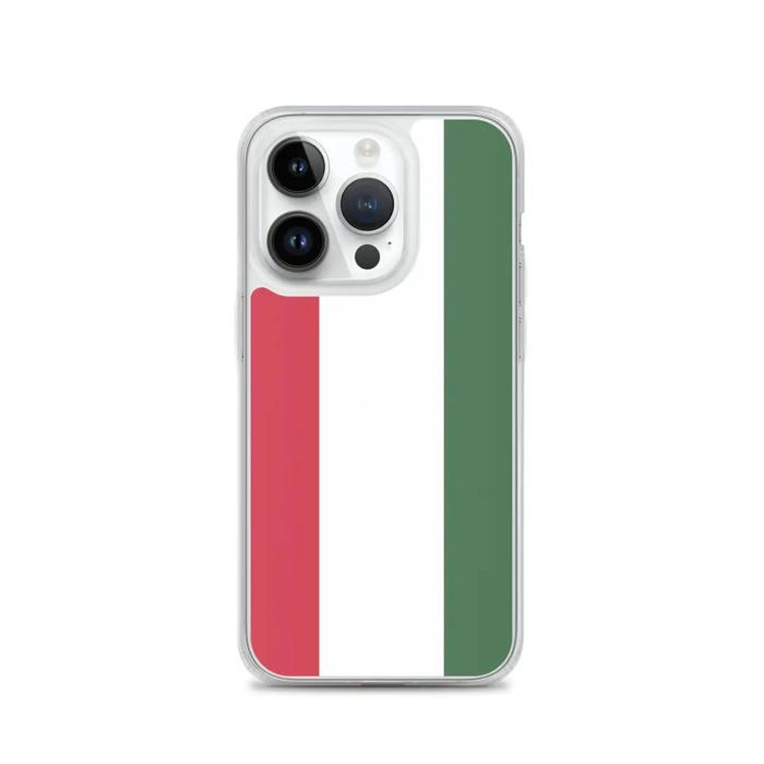 Coque Télephone Drapeau Hongrie - iPhone 14 Pro