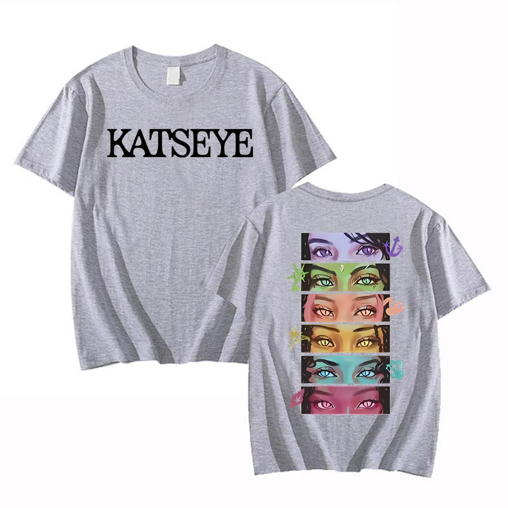NEW Katseye Beautiful Chaos T-shirt High Quality Retro Cotton Tee for Woman Man Graphic Short Sleeve Shirt Unisex Tops T Shirt