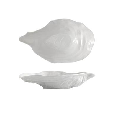 Ceramic Oyster Shell Serving Plate