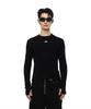 MORE THAN BLACK Logo Side Snap Warmer Sleeve