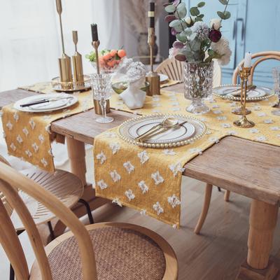 Nordic Napkins, Light Luxury Wedding Party High-End Decorative Table Mat Wine Coaster Restaurant Table Cloth Western Dining Mat