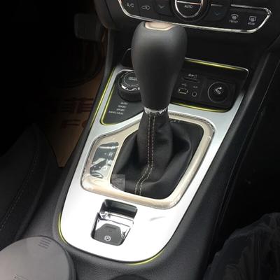 Cromo ABS PARA Jeep Cherokee KL 2014 2015 2016 2017 2018 Panel de Marco de Perilla de Cambio de Marcha del Coche Cubierta