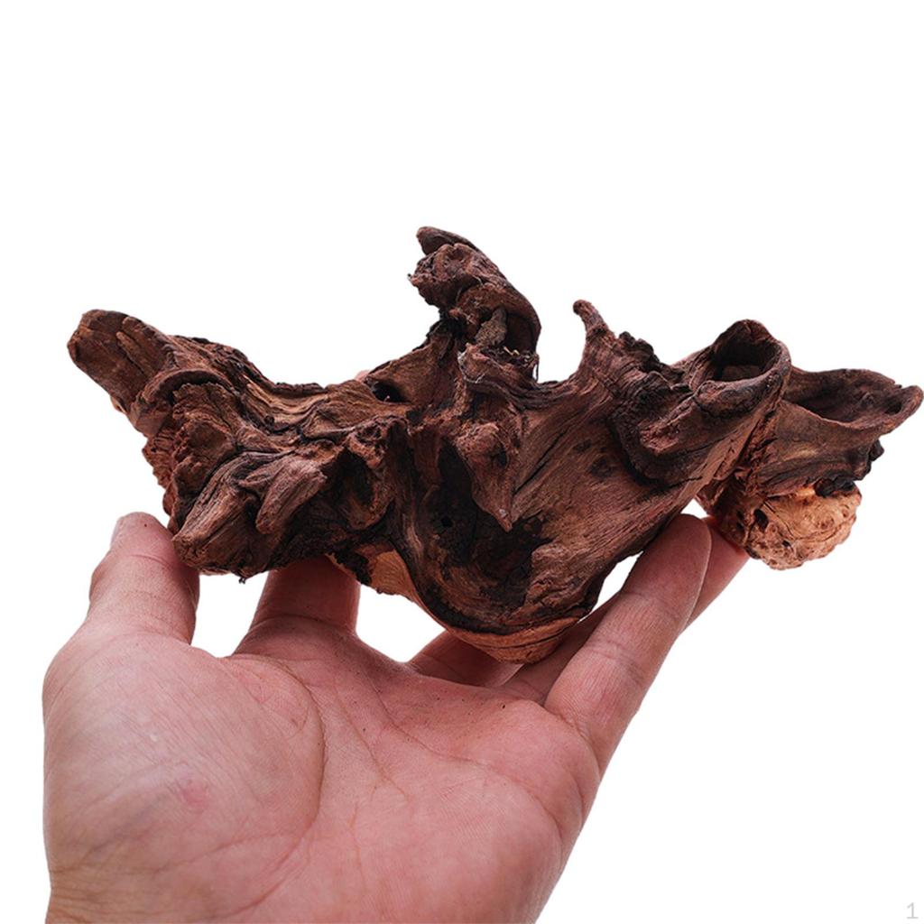 Fish Tank Driftwood Aquarium Decor Sculpture Small Lizards Garden Hideaway Landscape Stump Indoor