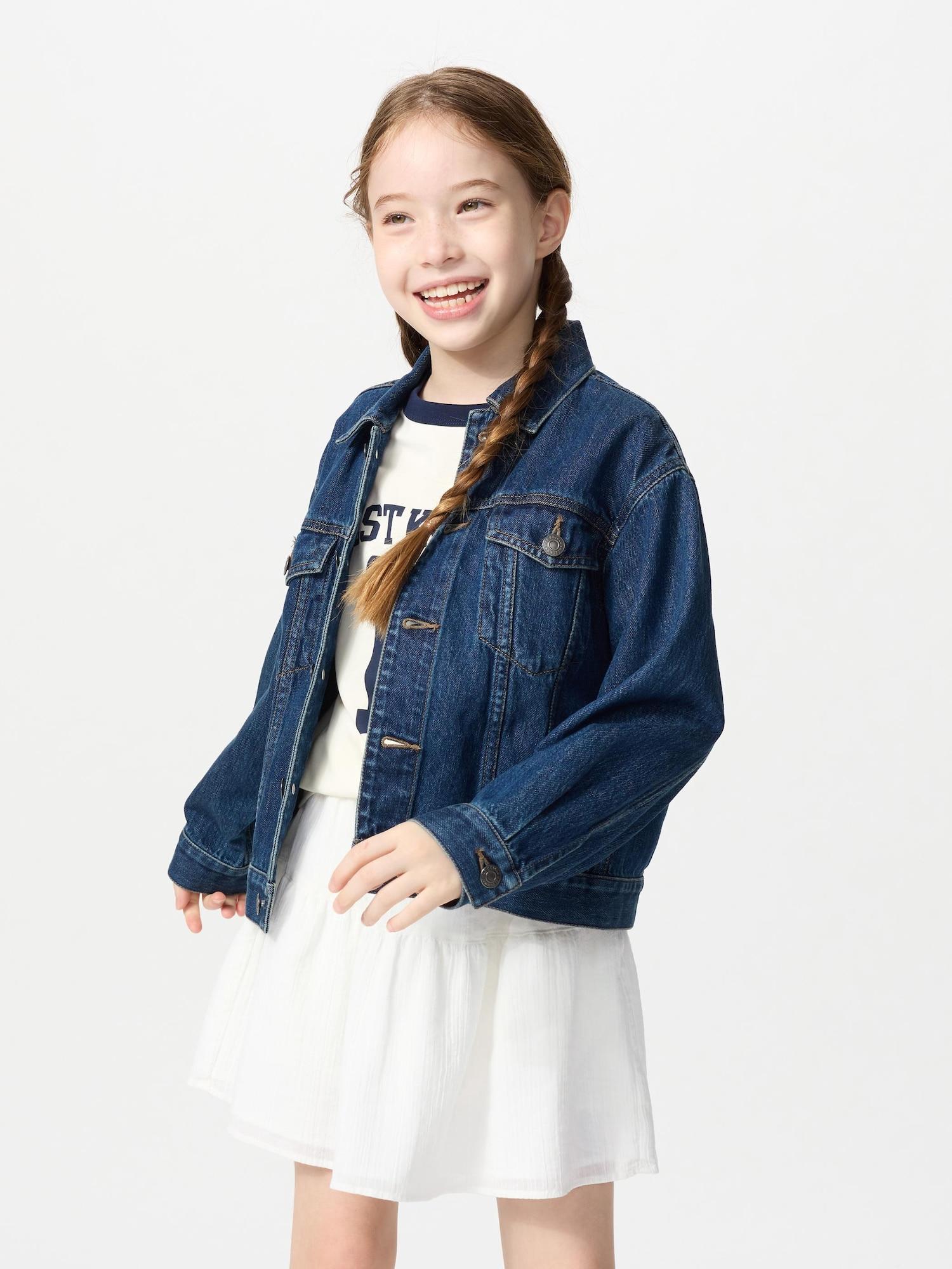 

Uniqlo Japan Girls Tiered Mini Coat