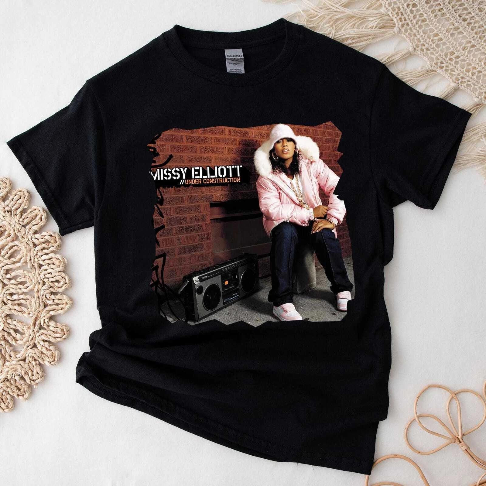 Missy Elliott Mens Womens Unisex Cotton T shirt, Music Tour Shirt XXXXL