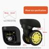 Universal Trolley Suitcase Replacement Wheels - Luggage Repair Accessories