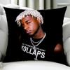 KKen Carson Rapper Cushion Cover Birthday Anniversary Gifts Double Sided Printed Zipper Cushion Cover Soft Skin Bedding
