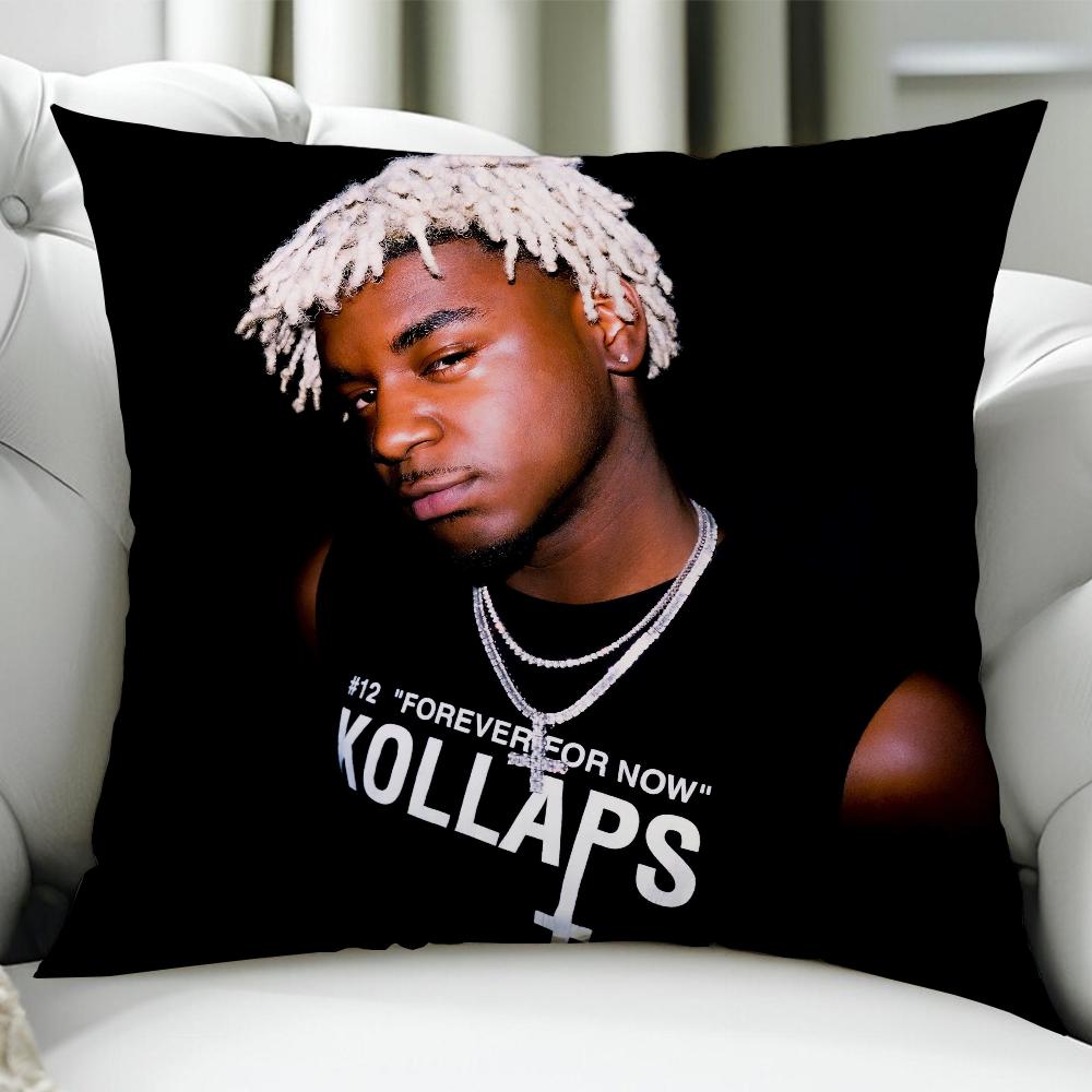 KKen Carson Rapper Cushion Cover Birthday Anniversary Gifts Double Sided Printed Zipper Cushion Cover Soft Skin Bedding