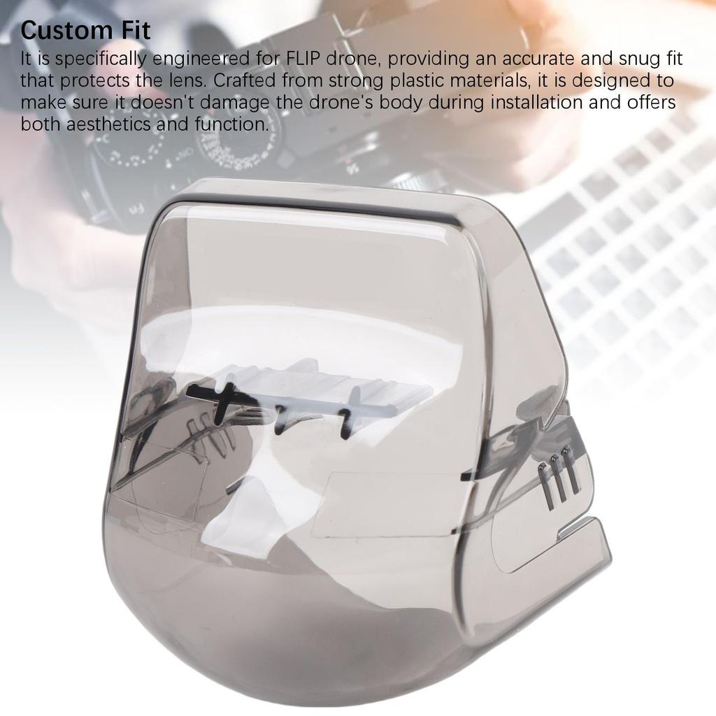 Drone Lens Cover Dust Proof Anti Scratch Bumper Proof Drone Lens Cap for Flip Drone