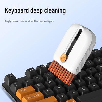 Beliebte Bluetooth-Kopfhörer, Tastatur und Handy-Kamera-Reinigungsset mit Staubpinsel