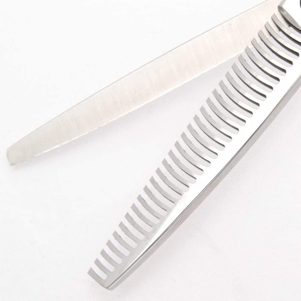 DEEDS ZTB630R Thinning Made in 30 No Thinning Rate of Approximately Professional Hairdresser [PF] Scissors, Japan, Teeth, 6.0 Inch, Grooves, 10%,