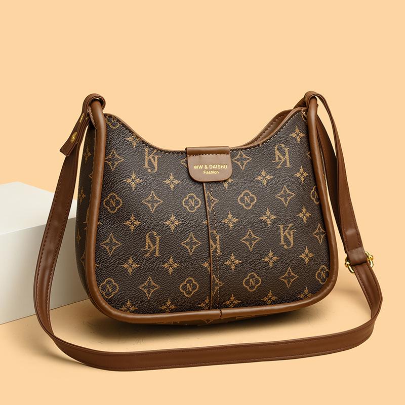 Women's bags Women's new autumn and winter high-end underarm bags are now popular shoulder messenger bags
