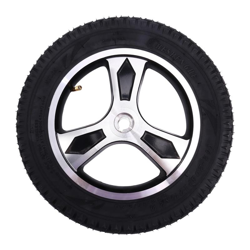 Elderly Electric Wheelchair Scooter 12Inch Wheel 12 1/2X2 1/4 Pneumatic Tire Inner Tube Wheel Hub Equipment Tire-A87Q