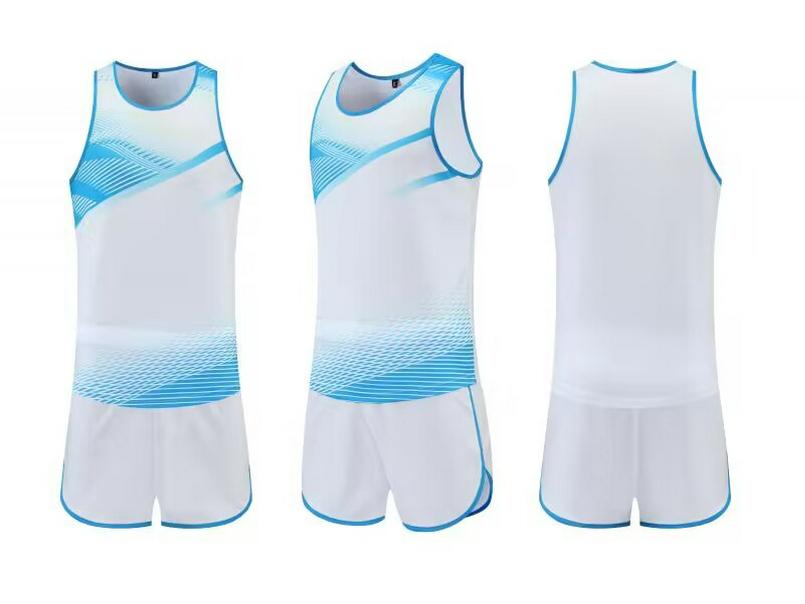 Unisex Quick-Dry Sweat-Wicking Track and Field Training Uniform Set
