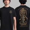 2026 Saint Michael The Archangel Adult HighQuality Printed Cotton Tee Unisexs Clothing Unisexs Summer Fashionable Trend T Shirt