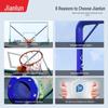 Jeeanlean Outdoor Movable Basketball Hoop