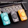 Edc Fidget Magnetic Slider And Fidegt Spinner Stress-Relieving Toy Luminous Anxiety Adult Translucent Toys Kids Gift