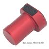 4pcs Red Woodworking Hole Accessories Aluminum Alloy Workbench Dog Bench Dogs  Woodworking