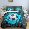 3D Football Bedding Set Single Twin Double Queen King Cal King Size Bed Linen Set