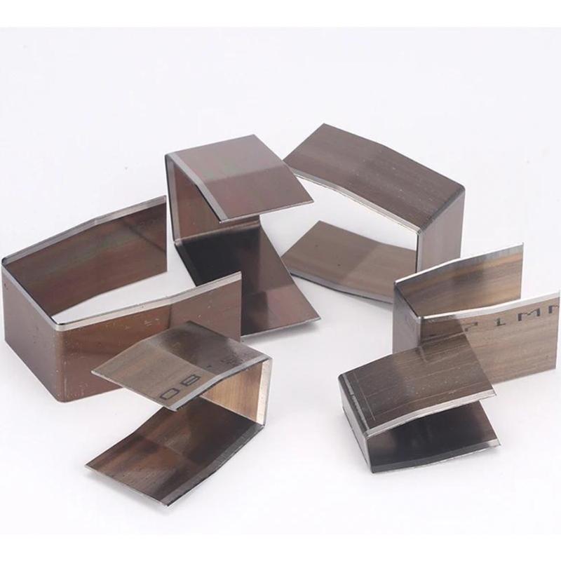 18Pcs Leather Corner Puncher Leathercraft Hole Punching Tool Leather End Punching Tool Carbon Steel Corner Cutter Tool