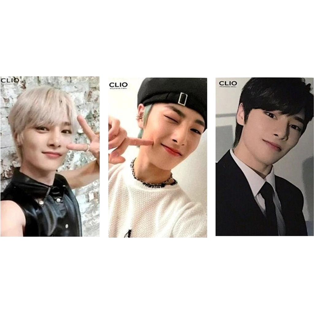 Stray Kids X CLIO OFFIZIELLE FOTO-KARTE SPICY MILD OFFICE Version.