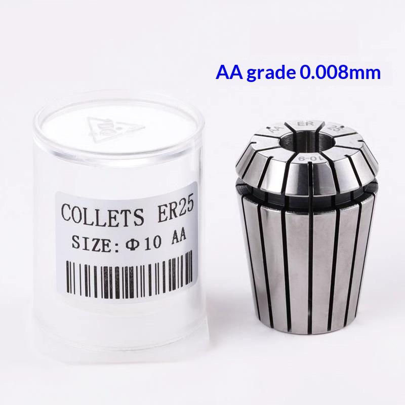 Er11 Er16 Er Spring Collet Chuck 0.005Mm Accuracy 0.008Mm For Cnc Milling Tool Holder Engraving Machine Spindle