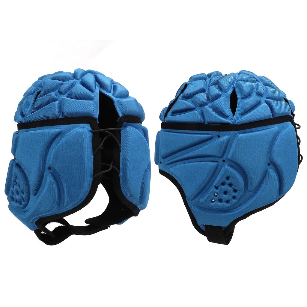 Stoßfester EVA-Fußballhelm mit Polsterung Seil Fußball-Kopfschutz für Erwachsene