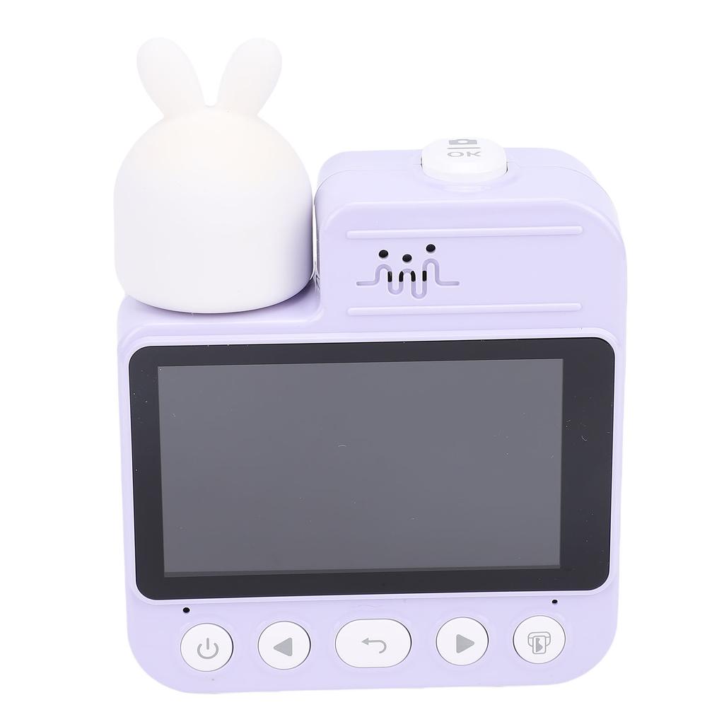 Print Camera 3 Inch Color Screen 32MP 1080P HD Print Digital Camera with 3 Rolls Print Paper for Present